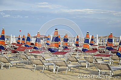 Beach in Cervia 7 Stock Photo