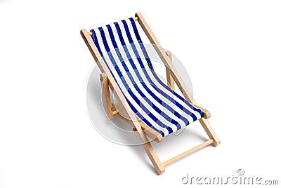 Beach chair Stock Photo