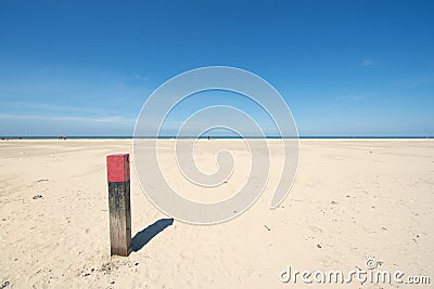 Beach and coast Northsea Stock Photo