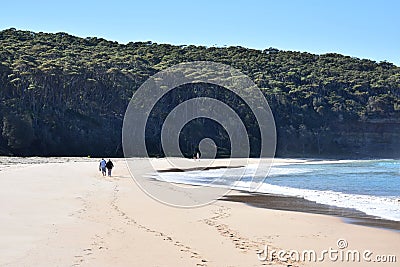 Beach Couples Stock Photo