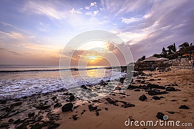 A beach in Dakar in Senegal, Africa Stock Photo