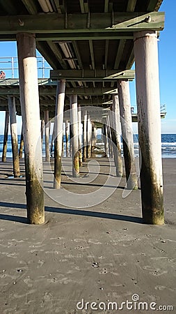 Beach Editorial Stock Photo