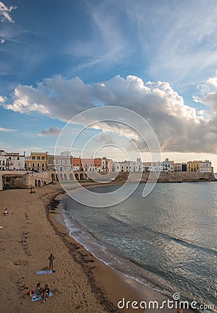 Beach of Gallipoli Editorial Stock Photo