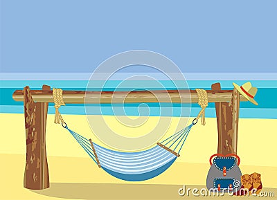 Beach Vector Illustration