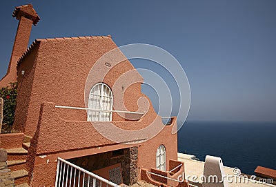 Beach houses Stock Photo