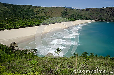 Beach in Ilhabela, Brazil Stock Photo