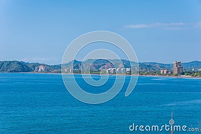 Beach Jaco - pacific coast of Costa Rica Stock Photo