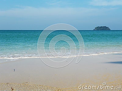 Beach of Koh Chang island Stock Photo