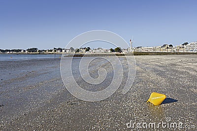 Beach of La Baule Escoublac in France Stock Photo