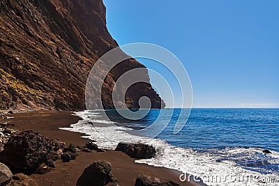 Beach Masca in Tenerife island - Canary Stock Photo