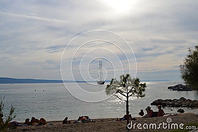 Beach month Editorial Stock Photo