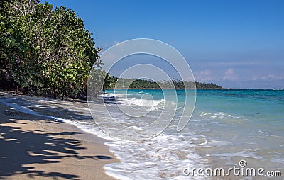 Beach near Baracoa Cuba Stock Photo