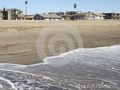 Beach in Oxnard, CA Stock Photo