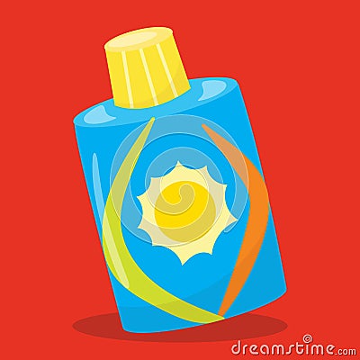 Beach Party Boy Creame 21 Vector Illustration