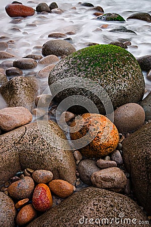 Beach Pebbles Stock Photo