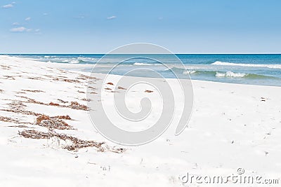 Beach of Pensacola Beach, Florida Stock Photo