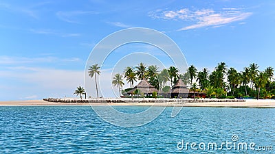 Beach resort on Koh Mook island Stock Photo