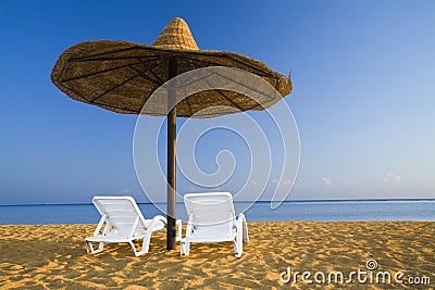 Beach rest Stock Photo