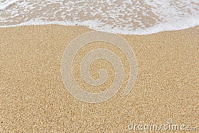 Beach and Sand Background Stock Photo