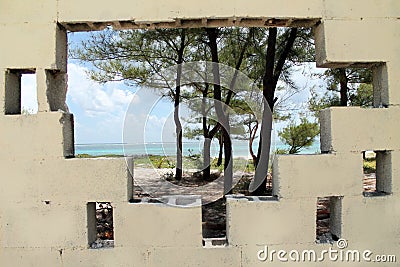 Beach and sea Stock Photo