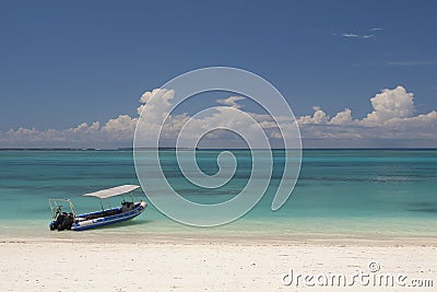 Beach shots at Kendwa beach in Zanzibar Stock Photo