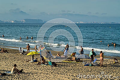 Beach Editorial Stock Photo