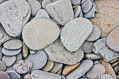 Beach Stones Stock Photo