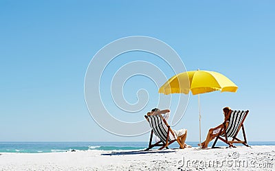 Beach summer umbrella