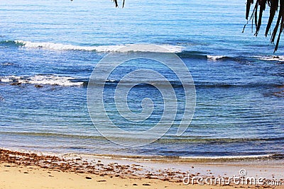 The Beach at The Town of Seventeen Seventy Stock Photo