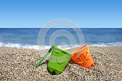 Beach Toys Stock Photo