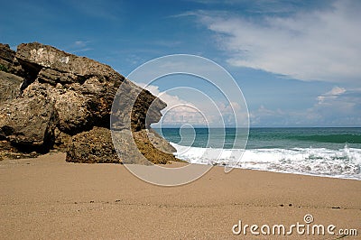 Beach View Stock Photo