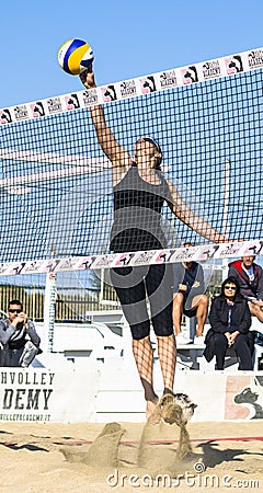 Beach volleyball Editorial Stock Photo