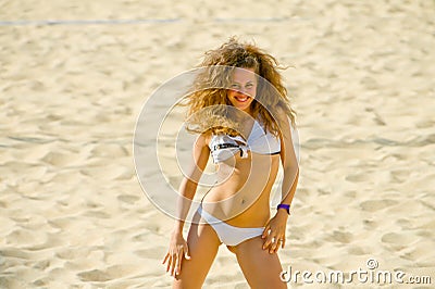 2011 Beach Volleyball World Championship - Rome, Italy Editorial Stock Photo