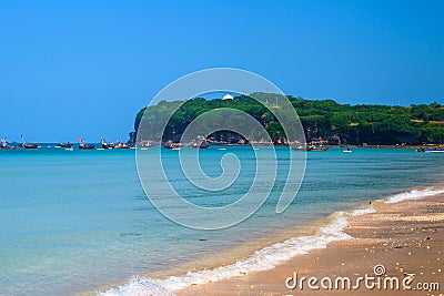 The beach in Weizhou Island,China Stock Photo