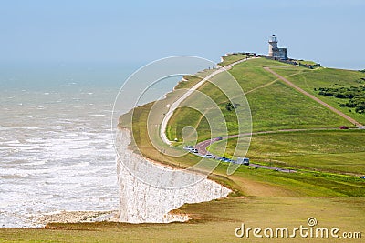 Beachy Head. East Sussex, England, UK Stock Photo