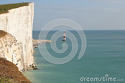 Beachy Head October 10/09 Stock Photo