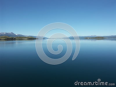 Beagle channel Stock Photo