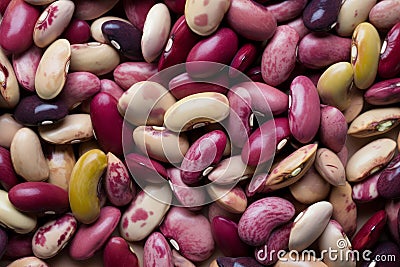 Bean vigna background. Generate Ai Stock Photo