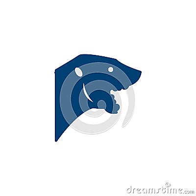 Bear Icon Logo Design Element Vector Illustration