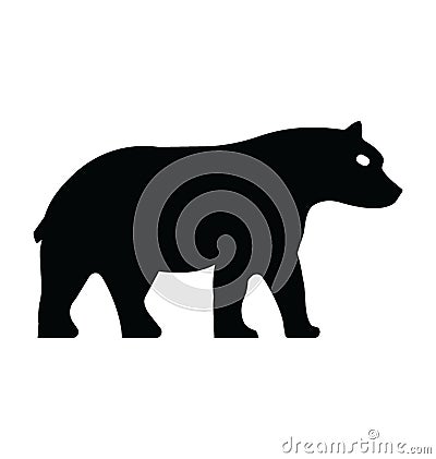 Bear Isolated Vector Icon which can easily modify or edit Bear Isolated Vector Icon which can easily modify or edit Stock Photo