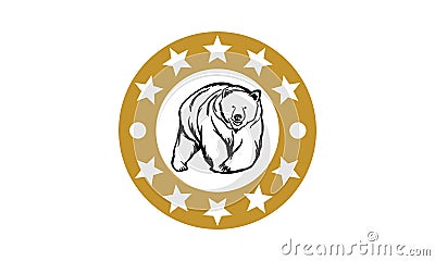 Bear Logo Vector Illustration