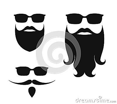 Beard Vector Illustration