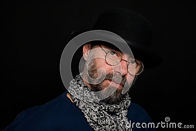 Bearded man Stock Photo