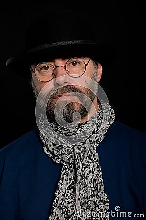 Bearded man Stock Photo