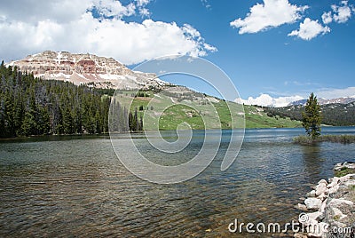 Beartooth Lake, Wyoming, USA Stock Photo