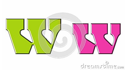 Beastly western fonts abstract gradient sans serif alphabet letters calligraphy letter typeface typography unique Stock Photo