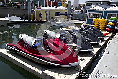 Beat The Heat Watercraft In California Editorial Stock Photo