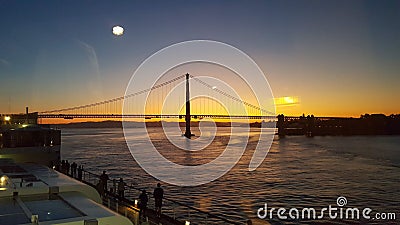Beatiful Sunrise at San Francisco ðŸ‡ºðŸ‡¸ Stock Photo