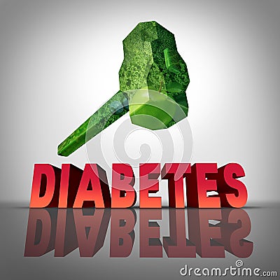 Beating Diabetes Stock Photo