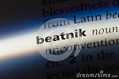 beatnik Stock Photo